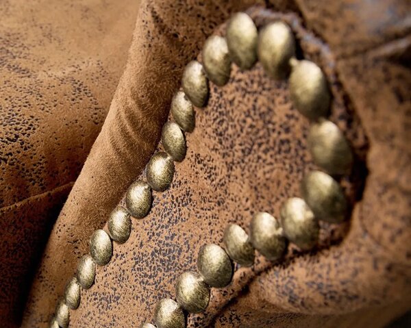 Chesterfield Raul Křeslo hnědé Gobi