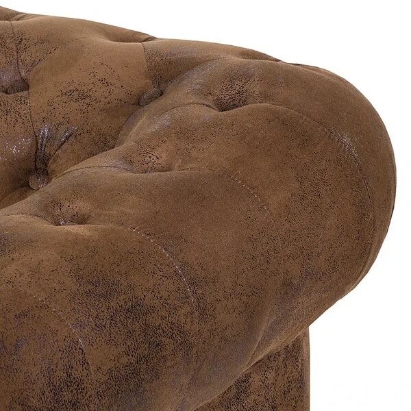 Chesterfield Bis Pohovka 3M hnědá Gobi