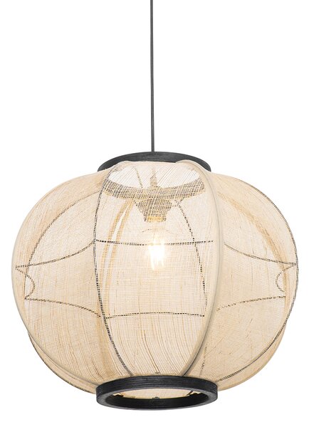 Chytré závěsné svítidlo hnědé 48 cm vč. Wifi G95 - Rob