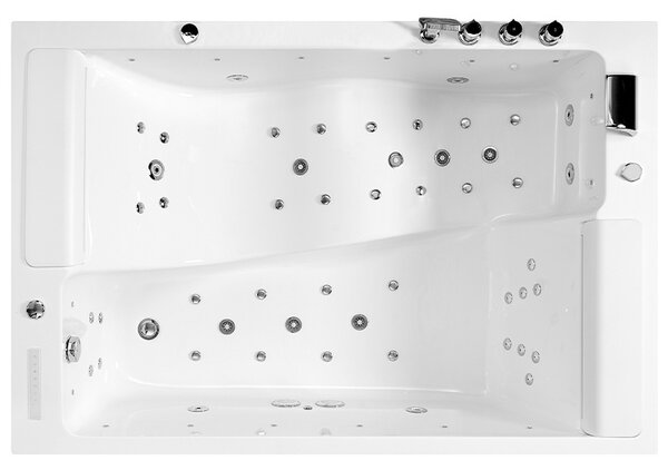 BPS-koupelny Hydromasážní vana HYD-GL8410 180x120 s ohřevem vody