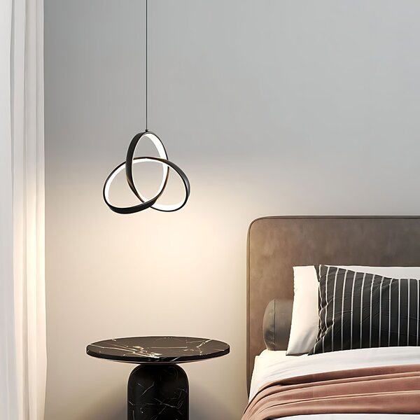 Toolight Toolight, LED stropní osvětlení 13W, 4000K, APP1784-CP, černá matná, OSW-08978