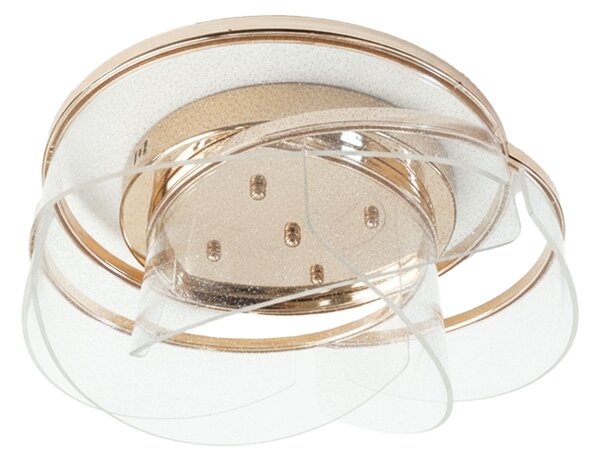 Toolight Toolight, LED stropní svítidlo 57W, 4000lm, 4000K, G139-C, zlatá, OSW-02623