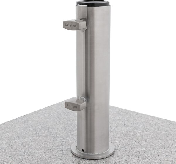 Pojízdný žulový stojan KNIRPS 40 kg světlý