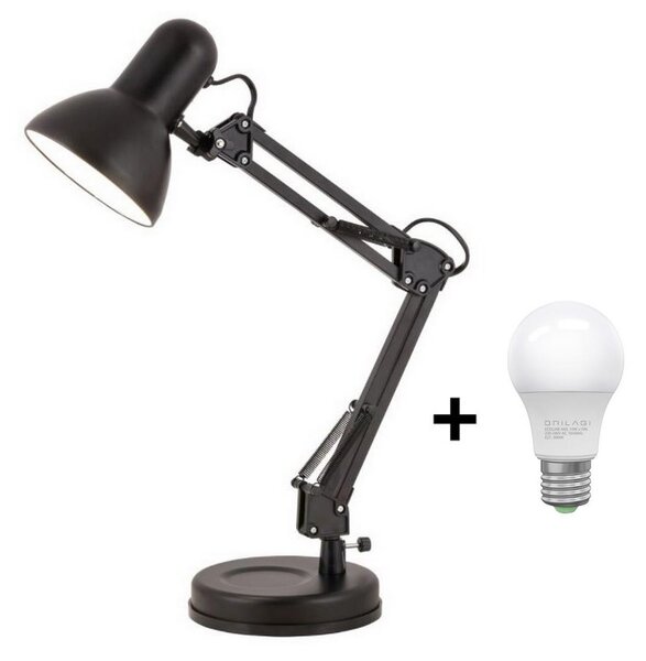 BRILAGI - LED Stolní lampa ROMERO 1xE27/10W/230V černá LEDBG0261