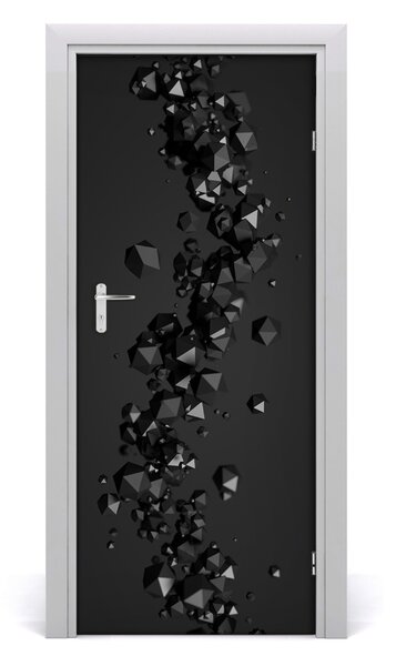 Samolepící fototapeta na dveře Abstrakce 3D 75x205 cm