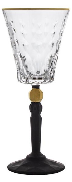 BOHEMIA PRESTIGE CONTE BLACK SKLENICE NA VÍNO 260ML SADA 6 KS