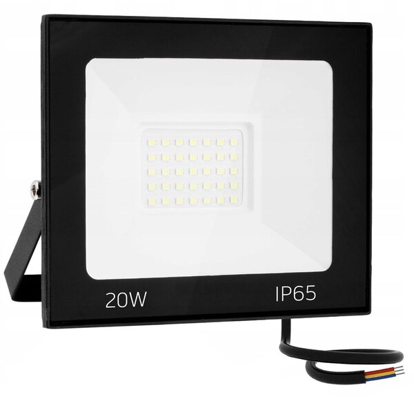 Toolight Rea, Halogen LED budowlany na statywie 2x20W RSL001-20N, KPL-10200