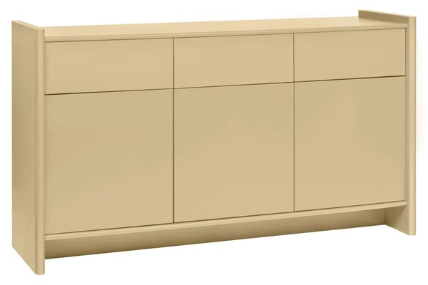 Noo.ma Žlutá lakovaná komoda Rali 161 x 46 cm