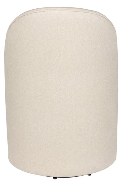 Zuiver Béžové sametové lounge křeslo PLUSH