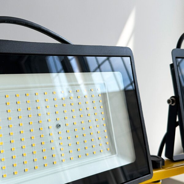 Toolight Rea, Halogen LED budowlany na statywie RSL005-2x50N, OSW-10204