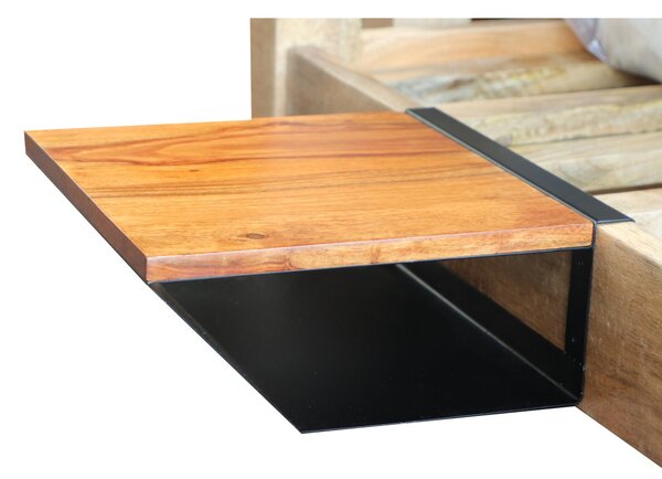 Noční stolek 33x13x30 z indického masivu palisandr