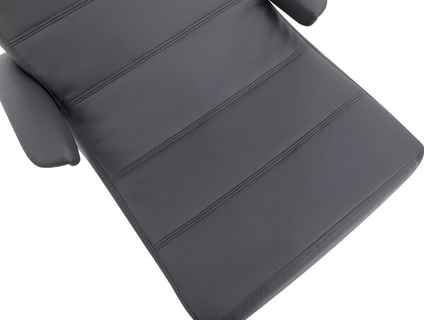 RELAXAČNÍ KŘESLO S TABURETEM, textil, šedá Livetastic - Online Only křesla & taburety, Online Only