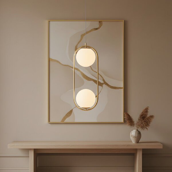 Toolight Rea, LAMP G134-2CP GOLD, OSW-02608