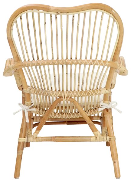 KŘESLO Z BAMBUSU, dřevo, přírodní materiály, přírodní barvy Livetastic - Křesla klasická, Online Only