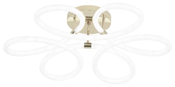 Toolight Rea, Moderní stropní svítidlo LED G023-C Gold, OSW-06374