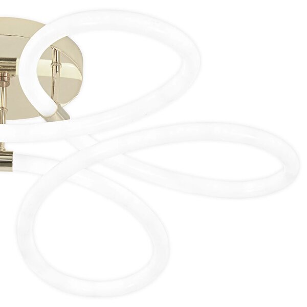 Toolight Rea, Moderní stropní svítidlo LED G023-C Gold, OSW-06374