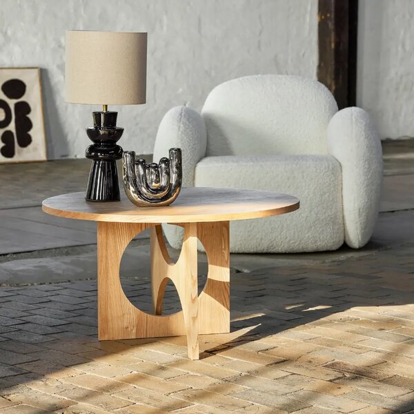 Bloomingville Dřevěný konferenční stolek Alden 80 cm