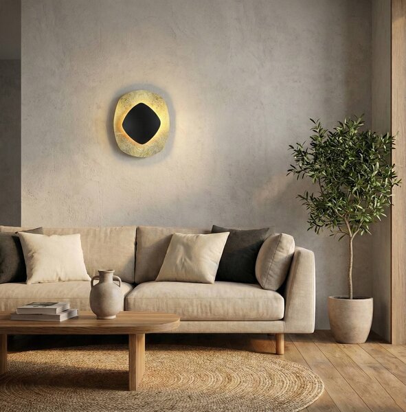 Toolight Rea, Nástěnné svítidlo LED APP1270 BLACK GOLD, OSW-06583