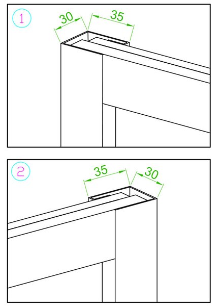BPS-koupelny Čtvercový sprchový kout HYD-SK11B 90x90 černá/transparent - bez vaničky