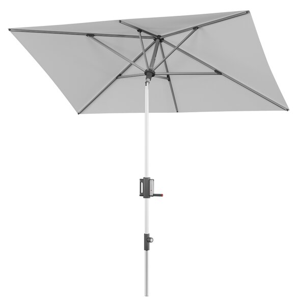 Knirps APOLL zahradní slunečník 230 x 150 cm světle šedá