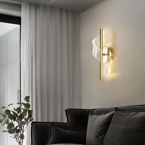 Toolight Rea, Nástěnné svítidlo LED G032-W Gold, OSW-09700