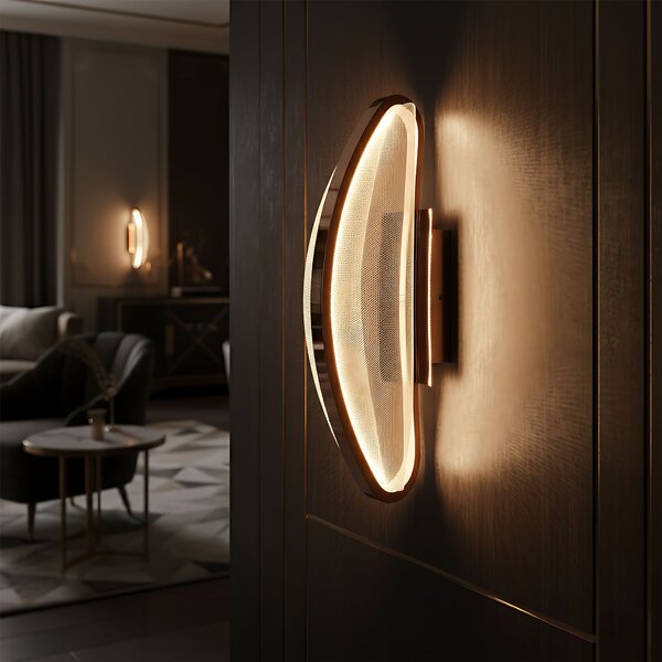 Toolight Rea, Nástěnné svítidlo LED G125-W Rose Gold, OSW-02617