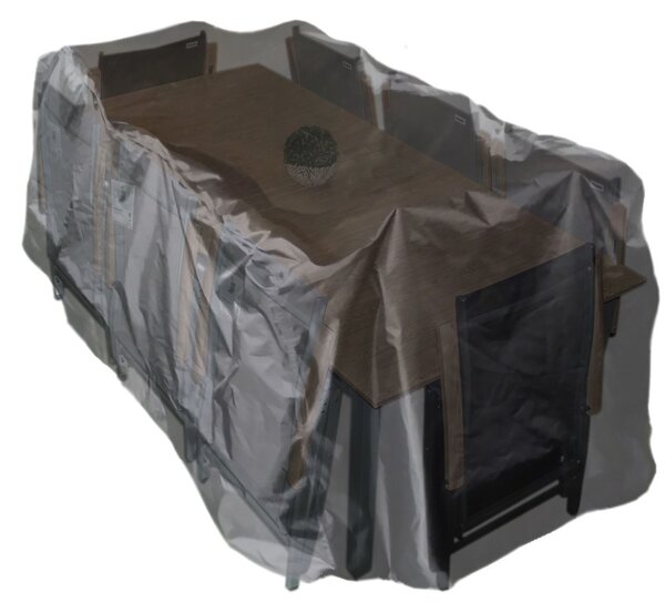 Doppler Ochranný obal na stůl 220x100 cm + 6 až 8 polohovacích křesel