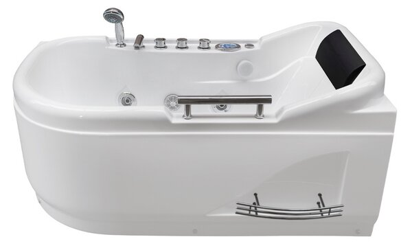 BPS-koupelny Hydromasážní vana HYD-LE796L 140x80 LEVÁ bez ohřevu vody