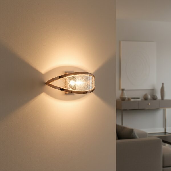 Toolight Rea, Nástěnné svítidlo LED G137-W Rose Gold, OSW-02621