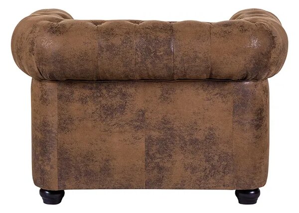 Chesterfield Bis Křeslo 1M hnědé