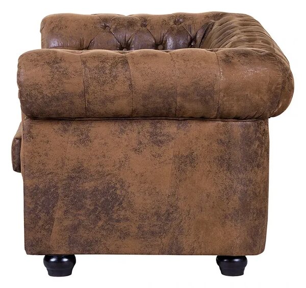 Chesterfield Bis Křeslo 1M hnědé