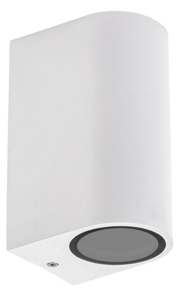 Venkovní nástěnné svítidlo PARETE 2xGU10/6W/230V IP54 bílá