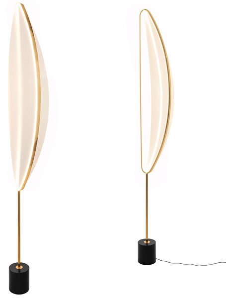 Toolight Rea, Stojící lampa G126-F GOLD, OSW-02618