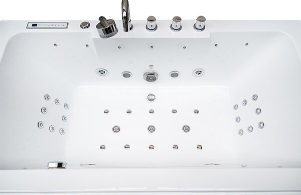 BPS-koupelny Hydromasážní vana HYD-IR933C-WH 170x84 BÍLÁ s ohřevem vody
