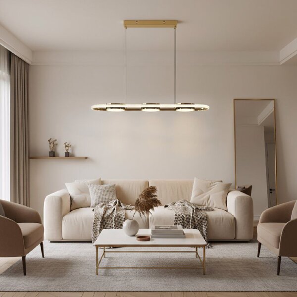 Toolight Rea, Stropní svítidlo G135-CP GOLD, OSW-02611