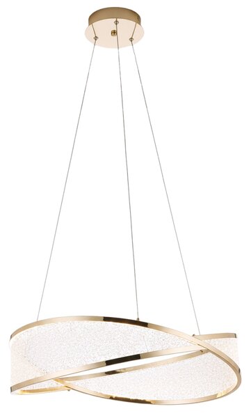 Toolight Rea, Stropní svítidlo G136-CP 50cm GOLD, OSW-02620