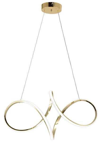 Toolight Rea, Závěsné LED svítidlo G081-1CP Gold, OSW-09740