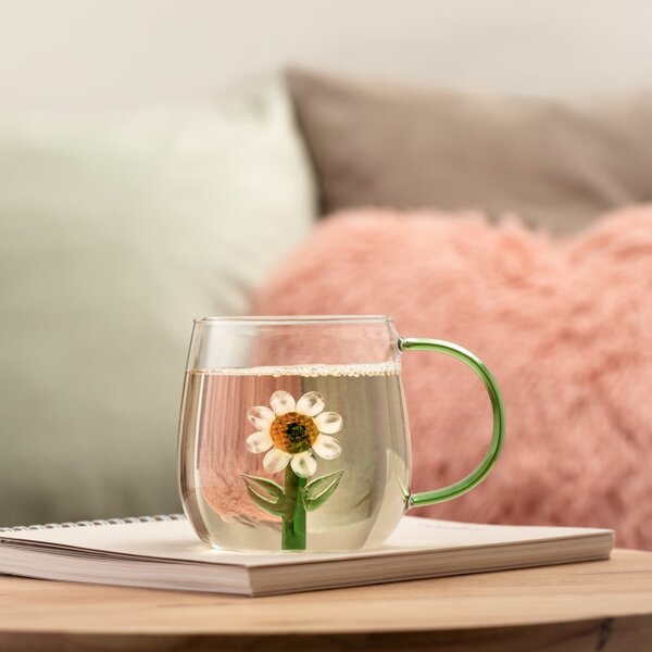 Šálek GIRASOL se sedmikráskou 724558 400 ml