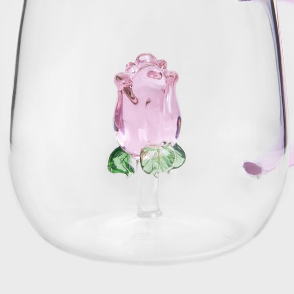 Šálek ROSADO s růží 724565 400 ml