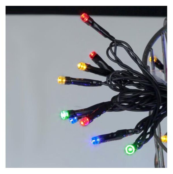 Eglo 410713 - LED Venkovní vánoční řetěz SERIE LED 160xLED 26m IP44 multicolor EG410713
