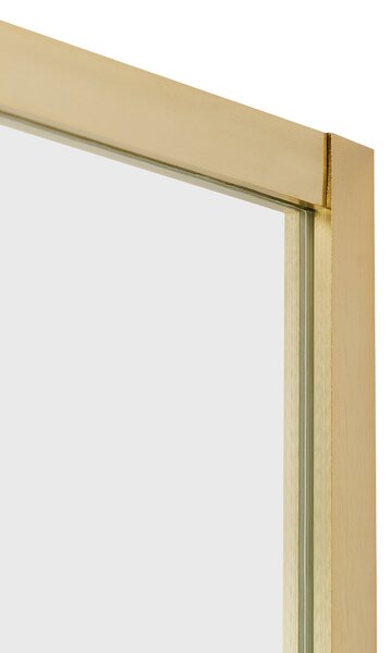 Sprcha JUKATAN 80 x 80 x 185 cm Zlatá