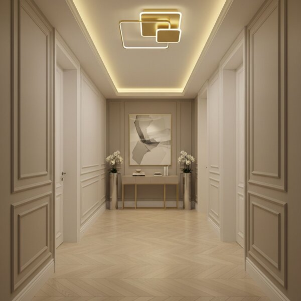 Toolight Stropní LED osvětlení APP1713-C zlaté