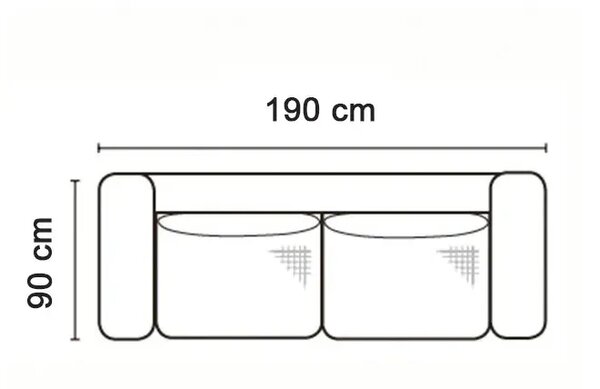 Venezia Pohovka 2M
