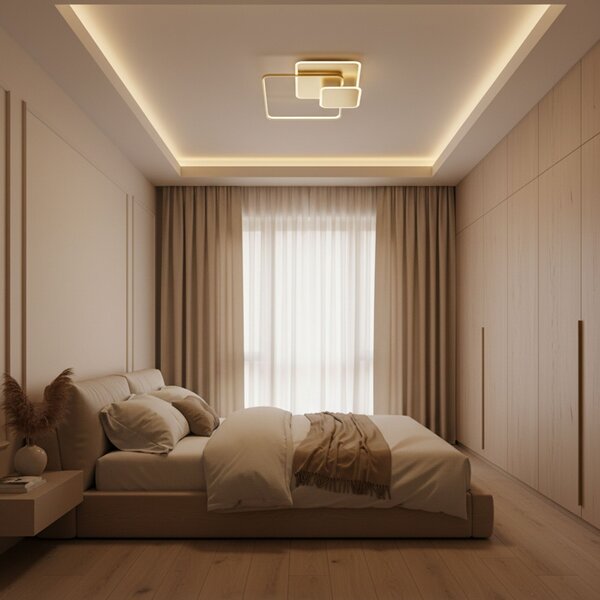 Toolight Stropní LED osvětlení APP1713-C zlaté