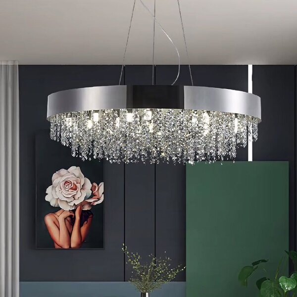 Toolight Toolight, stropní svítidlo 60cm, 16xG9, APP1786-5CP, chromová, OSW-04057
