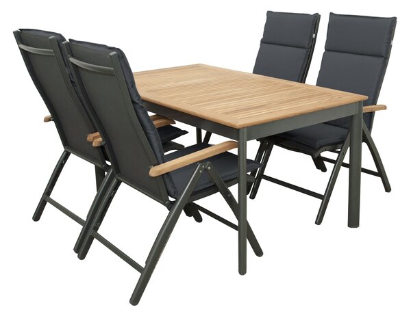 Doppler CONCEPT TEAK FSC® polohovací zahradní křeslo