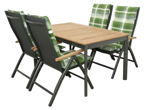 Doppler CONCEPT TEAK FSC® polohovací zahradní křeslo