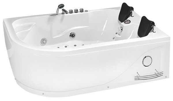 BPS-koupelny Hydromasážní vířivá vana Carmen 631LH 180x120 s ohřevem vody, pravá