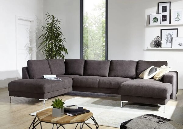 Milano Brownish Grey: Rohová sedací souprava do U