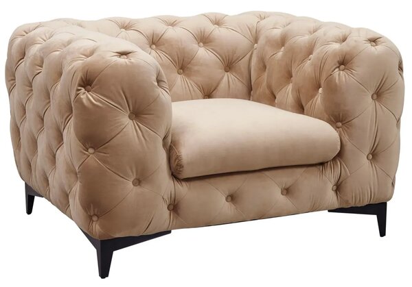 Chelsea: Křeslo 1M dark beige